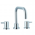 PJK Chrome 1 /4 Turn Lead Free Basin Tap Set